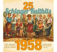 Various Artists 25 Schlager Kulthits: 1958 (CD)