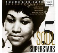 Various Artists 5 Soul Superstars: Their First Steps to Fame (CD) Box Set