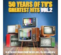 VARIOUS ARTISTS - 50 YEARS OF TV'S GREATEST HITS VOL. 2 COLOUR VINYL - E72z