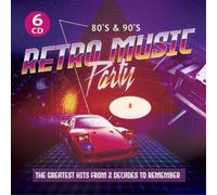 Various Artists 80's & 90's Retro Music Party (CD) Box Set