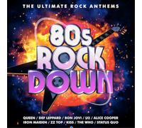 Various Artists 80s Rock Down (CD) Box Set