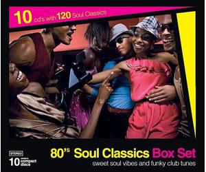 Various Artists 80s Soul Classics - Volume 1-5 (CD) Box Set