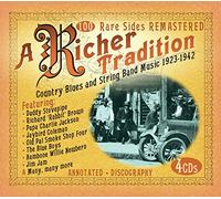 Various Artists - A Richer Tradition: Country Blues And String Band Music 1923-1942