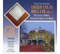 Various Artists Americans in Holland: The Great Thirties - Volume 2 (CD) Album