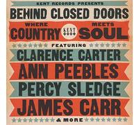VARIOUS ARTISTS - BEHIND CLOSED DOORS WHERE COUNTRY MEETS SOUL - CD - K72z