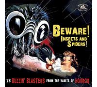Various Artists Beware Insects and Spiders: 28 Buzzin' Blasters from the (CD)