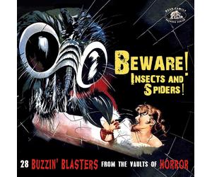 Various Artists Beware Insects and Spiders: 28 Buzzin' Blasters from the (CD)