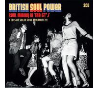 Various Artists British Soul Power: Soul Mining in the 6T's - 3 Cd's of Sol (CD)