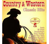 VARIOUS ARTISTS - COUNTRY WESTERN CLASSIC HITS 2CD - CD - K72z