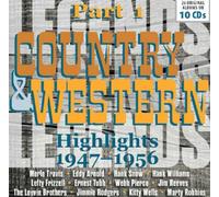 Various Artists Country & Western: Highlights 1947-1956: Part 1 (CD) Box Set