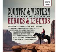 Various Artists Country & Western Milestone of Legends: Heroes & Legends (CD)