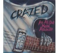 Various Artists - Crazed - An All Out Metal Assault - LP Vinly Record - Various Artist