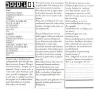 Various Artists - De Speech (Cd) CD NUOVO