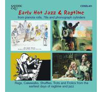 Various Artists Early Hot Jazz & Ragtime: From Pianola Rolls, 78s and Phono (CD)