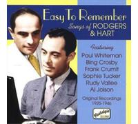 Various Artists Easy to Remember: Songs of Rodgers and Hart (CD) Album