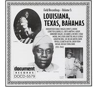 Various Artists - Field Recordings, Vol. 5: Louisiana, Texas, Bahamas