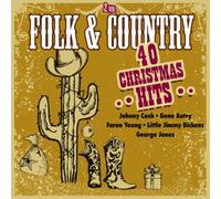 Various Artists Folk & Country: 40 Christmas Hits (CD) Album