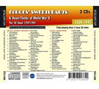 Various Artists Forces' Sweethearts & Heart-throbs of World War II: The 50 (CD)