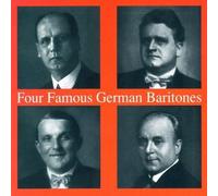 VARIOUS ARTISTS Four Famous German Baritones / Various (CD)