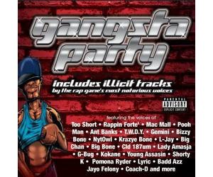 Various Artists Gangsta Party Explicit Lyrics (CD)