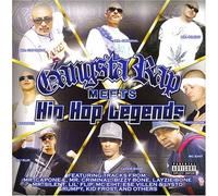 Various Artists Gangsta Rap Meets Hip-hop Legends Explicit Lyrics (CD)