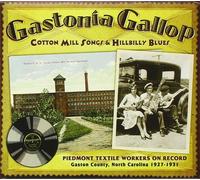 Various Artists Gastonia Gallop: Cotton Mill Songs and Hillbilly Blues (CD)