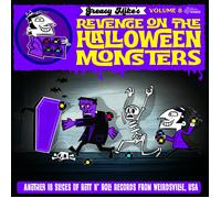 VARIOUS ARTISTS - GREASY MIKE VOLUME 8 REVENGE ON THE HALLOWEEN MONST - D659z