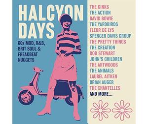 Various Artists Halcyon Days: 60s Mod, R&B, Brit Soul & Freakbeat Nuggets (CD)