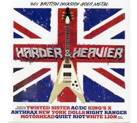 Various Artists Harder & Heavier: '60s British Invasion Goes Metal (Vinyl LP)