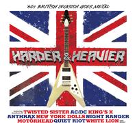 Various Artists Harder & Heavier - '60s British Invasion Goes Metal (Vinyl LP)