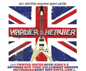 Various Artists Harder & Heavier - '60s British Invasion Goes Metal (Vinyl LP)