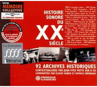 Various Artists Histoire Sonore Du XXe Siècle: 92 Archives Historiques (CD)