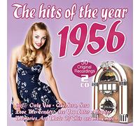 VARIOUS ARTISTS - HITS OF THE YEAR 1956 2CD - CD - K72z