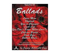 Various Artists - Jamey Aebersold Jazz -- Ballads, Vol 32: Eight Beautiful Standards, Book & CD [Lingua inglese]