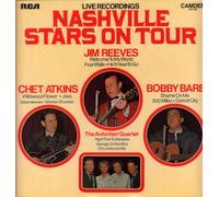 VARIOUS ARTISTS (Jim Reeves Chet Atkins Bobby Bare) Nashville Stars on Tour LP
