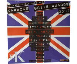 Various Artists - Karaoke Brit Awards 2007 by Easy Karaoke - 24 professional karaoke tracks on CDG Double Disc - Includes Muse; Take That; Justin Timberlake; Amy Winehouse; Oasis and many more - See description for full track listing