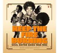 Various Artists Keep the Fire Burning: Soul Sister Sides 1968-1982 (CD) Box Set