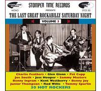 VARIOUS ARTISTS - LAST GREAT ROCKABILLY SATURDAY NIGHT VOLUME 3 - CD - E72z