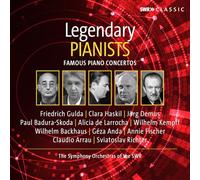 Friedrich Gulda Legendary Pianists: Famous Piano Concertos (CD) Box Set