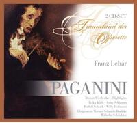 VARIOUS ARTISTS Lehar Paganini. Rudolf Schock Kurt Grosskurth Anny Schlemm (CD)