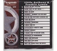 Various Artists - Little Anthony & Frankie Lymon Karaoke Disc - Legends Series CDG