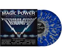 Various Artists - Magic Power: All Star Tribute To Triumph / Various - Dark Blue & White Splatter Colored Vinyl [Vinyl LP] [VINYL]