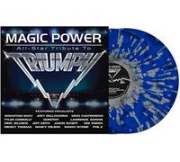 Various Artists - Magic Power: All Star Tribute To Triumph / Various - Dark Blue & White Splatter Colored Vinyl [Vinyl LP] [VINYL]