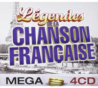 Various Artists Mega Légendes de la Chanson Française (CD)