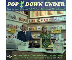 Various Artists Pop Down Under: Beat, Baroque, Psych and Folk 45s from Aust (CD)