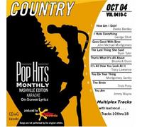 Various Artists - Pop Hits Monthly Karaoke - COUNTRY Oct 2004 (US Import) [DE Import]