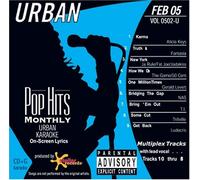 Various Artists - Pop Hits Monthly Karaoke URBAN Feb 2005
