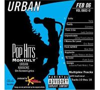 Various Artists - Pop Hits Monthly Karaoke, URBAN Feb 2006 (US Import)