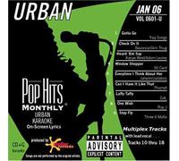 Various Artists - Pop Hits Monthly Karaoke, URBAN Jan 2006