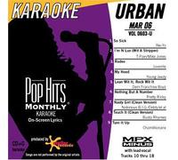 Various Artists - Pop Hits Monthly Karaoke, URBAN March 2006